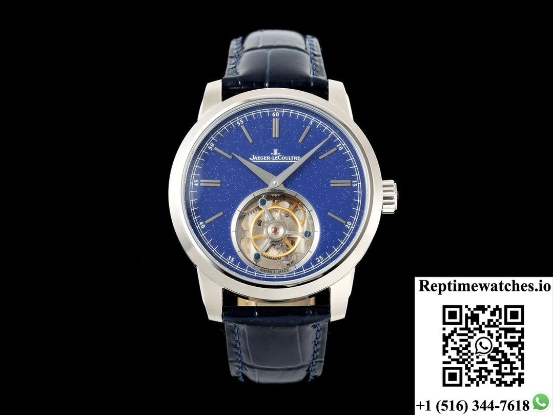 Jaeger-Lecoultre Master 16634E0 Rms Factory Tourbillon Transparent Case Back-Rep Time Watches