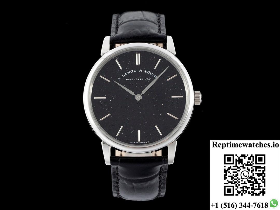 Lange Saxonia 211.087 F8 Factory V3 Leather Strap-Rep Time Watches