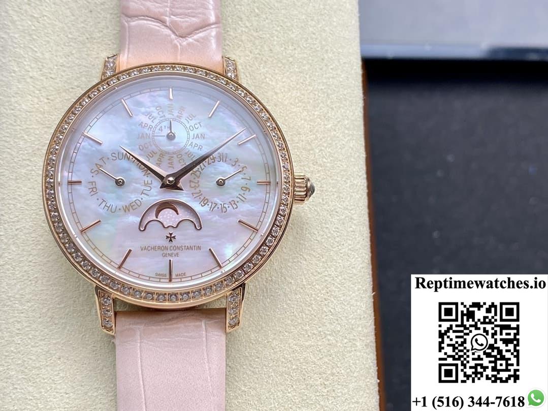 Vacheron Constantin Traditionnelle 4305T-000R-B947 Tw Factory Week Display-Rep Time Watches