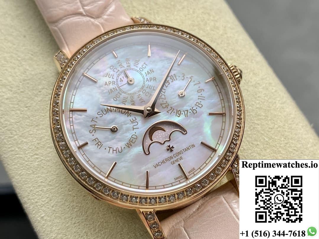 Vacheron Constantin Traditionnelle 4305T-000R-B947 Tw Factory Week Display-Rep Time Watches