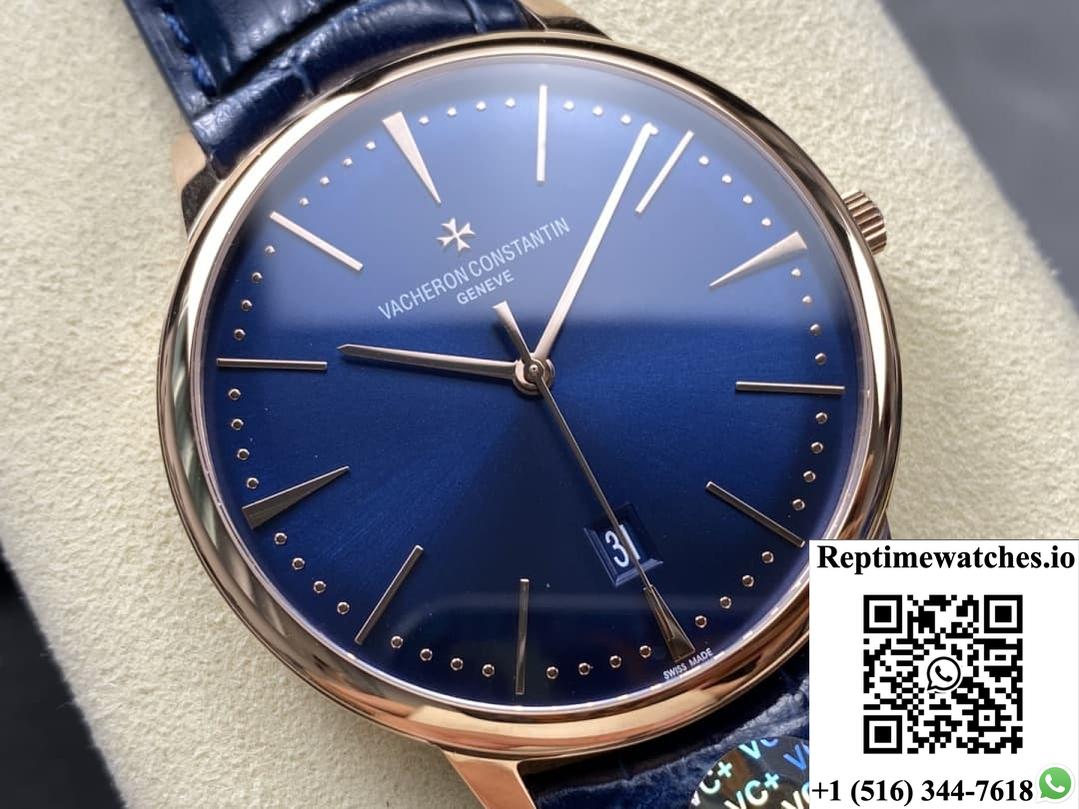 Vacheron Constantin Patrimony 85180-000R-B515 Vc+ Factory Date Display-Rep Time Watches
