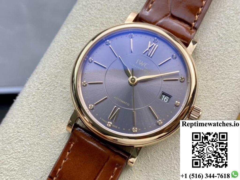 IWC PORTOFINO IW458106 V7 FACTORY DATE DISPLAY