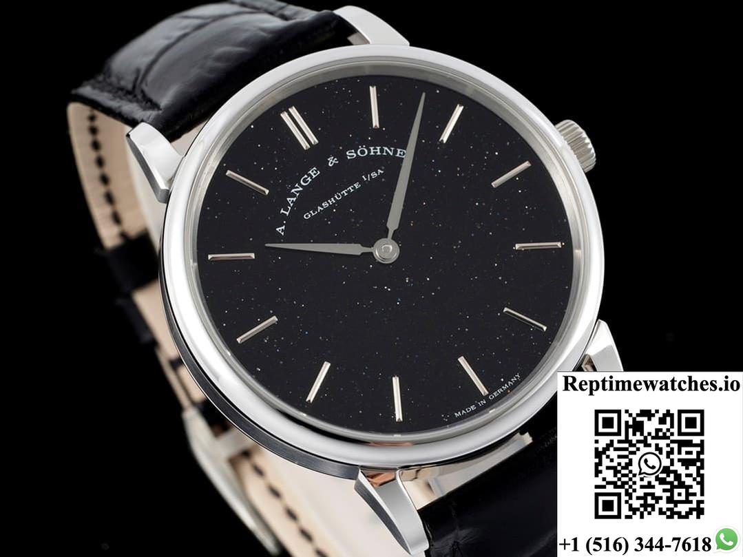 Lange Saxonia 211.087 F8 Factory V3 Leather Strap-Rep Time Watches
