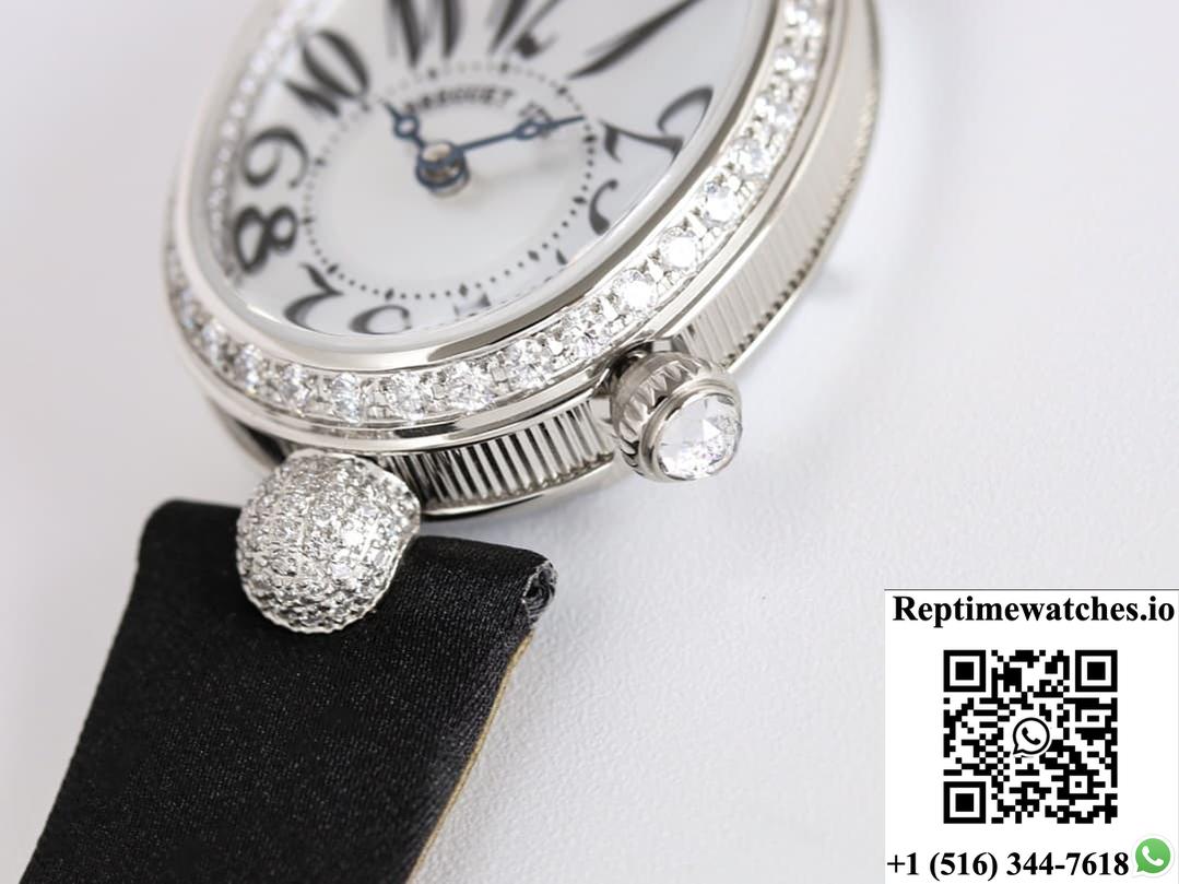 Breguet Reine De Naples 8928Bb-5W-844 Dd0D Ta Factory Diamond Bezel-Rep Time Watches