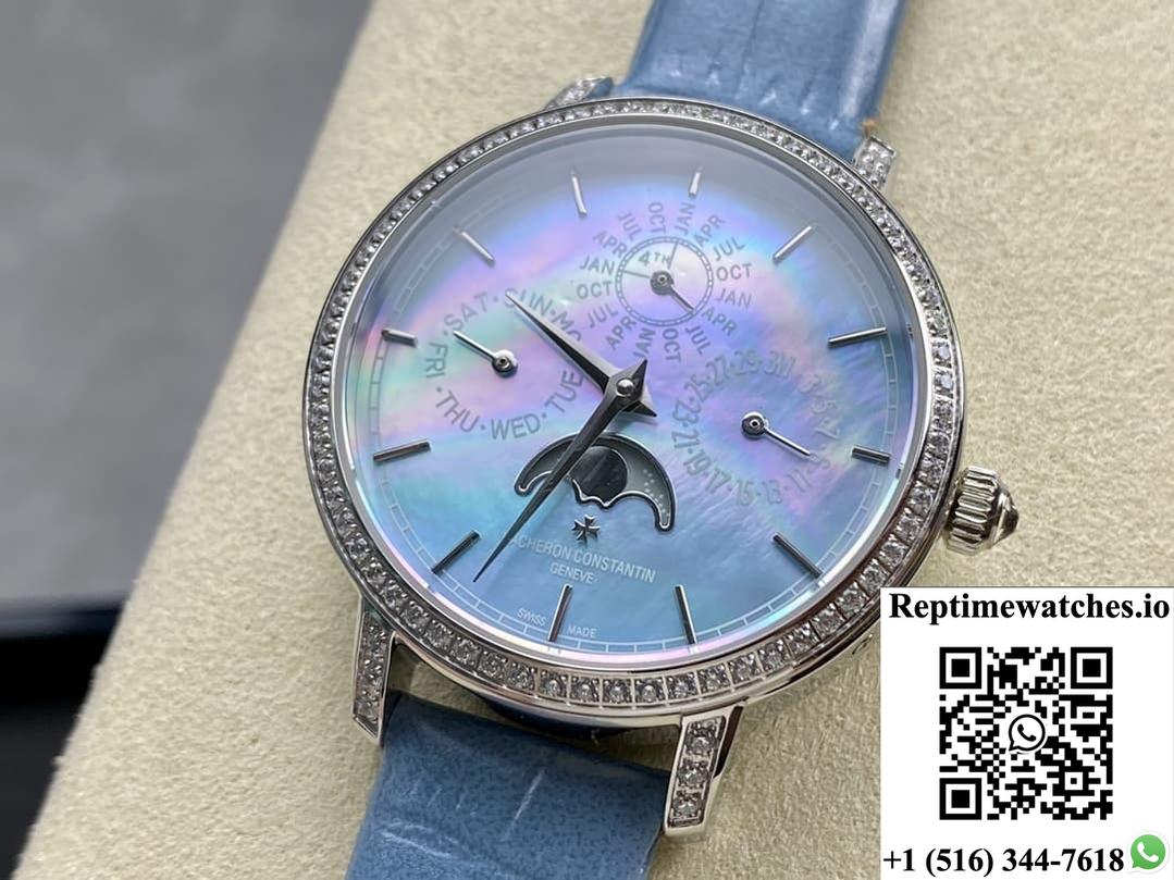 Vacheron Constantin Traditionnelle 4305T-000G-B948 Tw Factory Blue Dial-Rep Time Watches