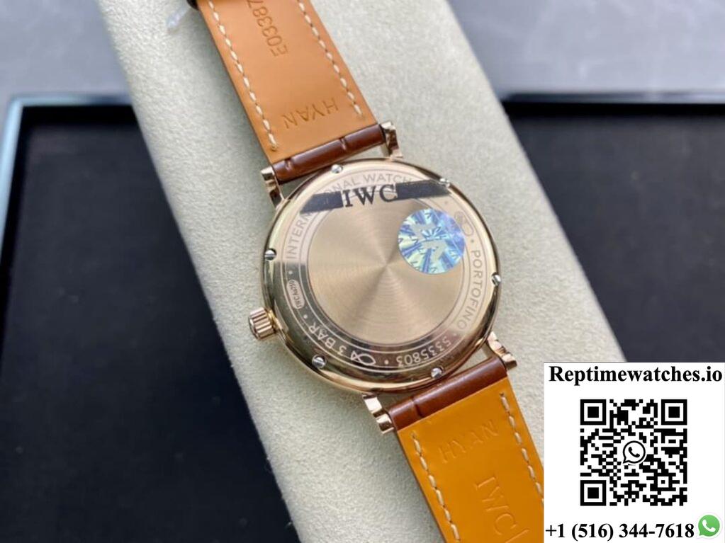IWC PORTOFINO IW458106 V7 FACTORY DATE DISPLAY