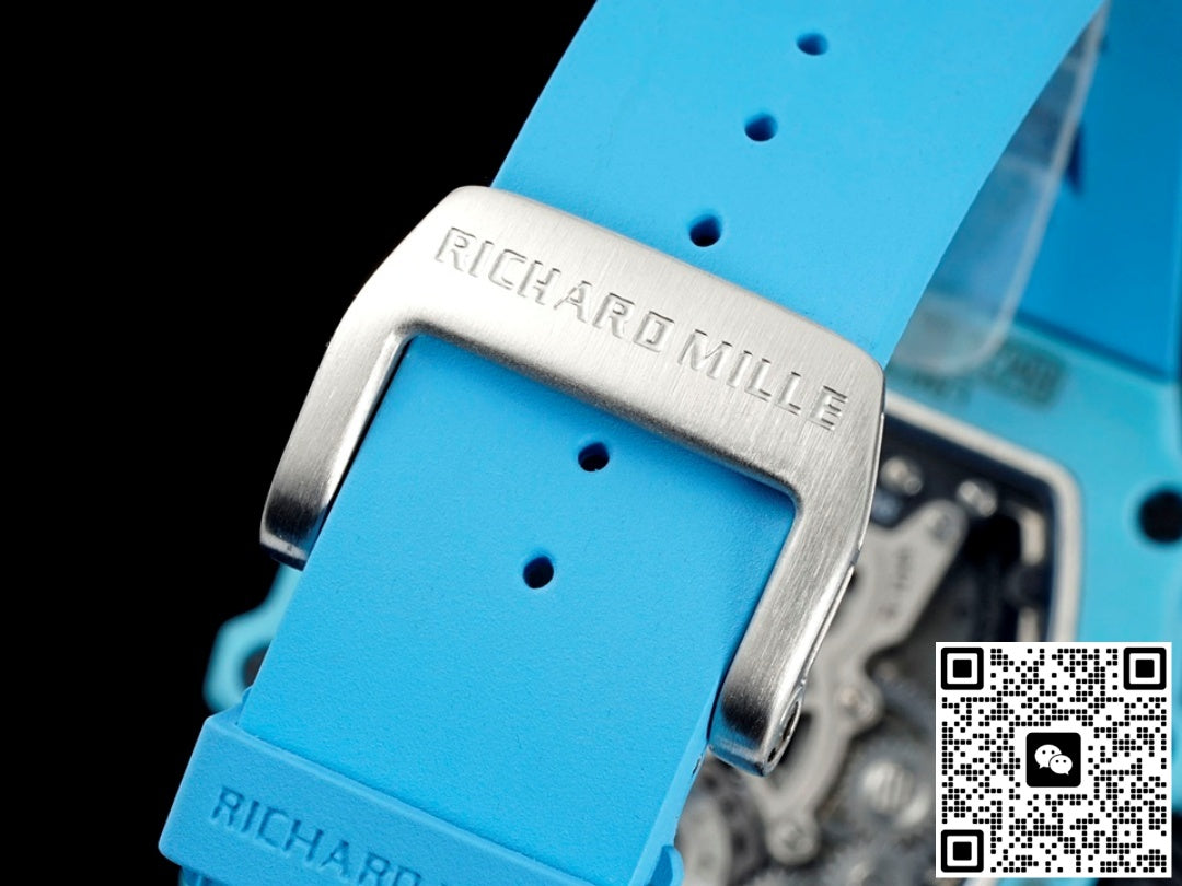 Richard Miller RM21-02 NEW Factory Tourbillon Blue Strap