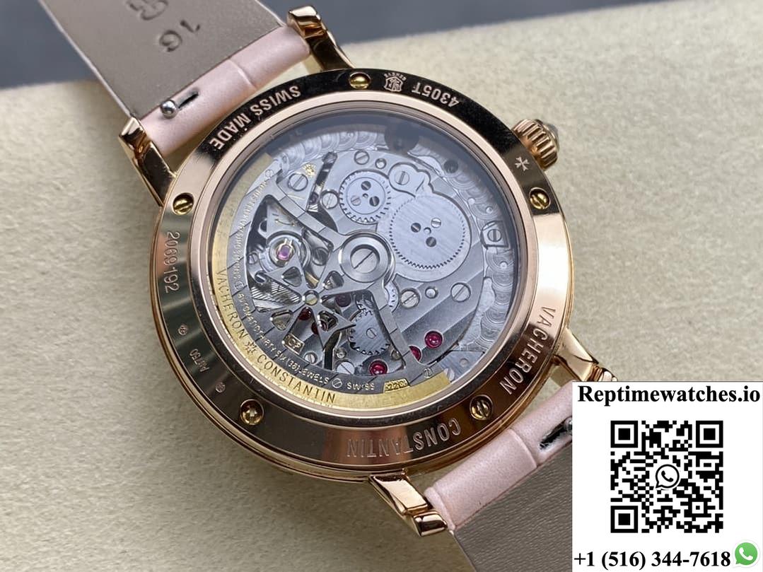 Vacheron Constantin Traditionnelle 4305T-000R-B947 Tw Factory Week Display-Rep Time Watches