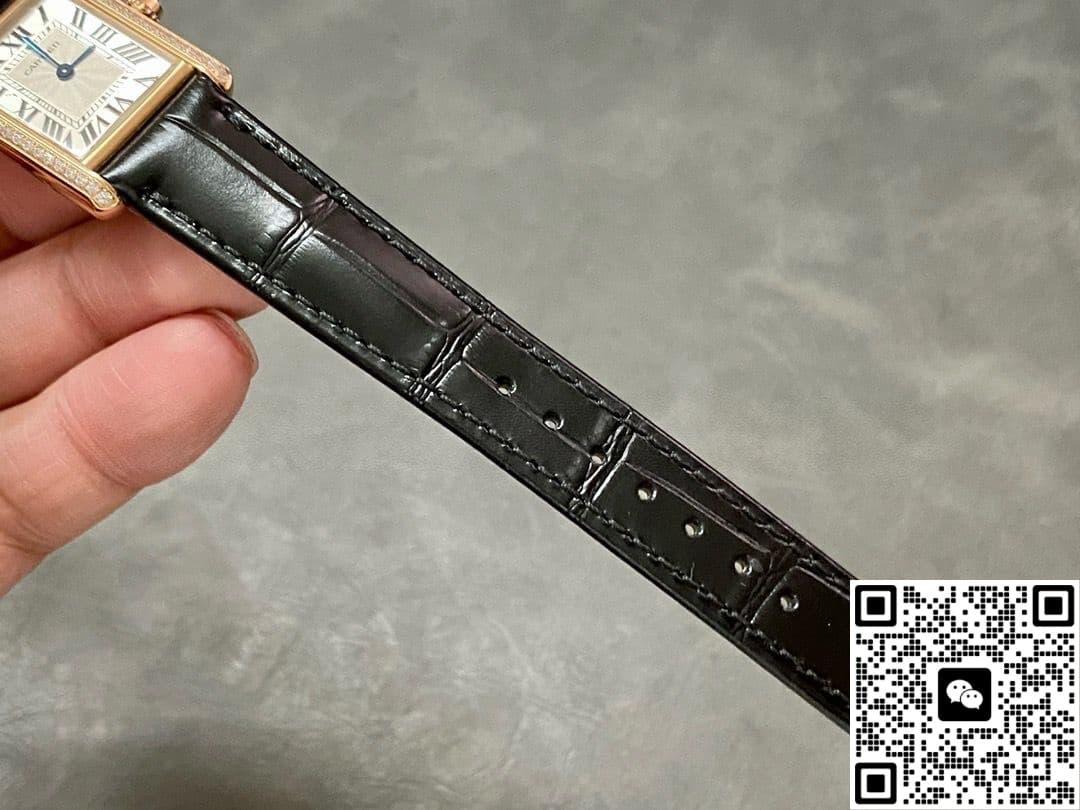 Cartier Tank WJTA0010 F1 Factory Diamond Bezel