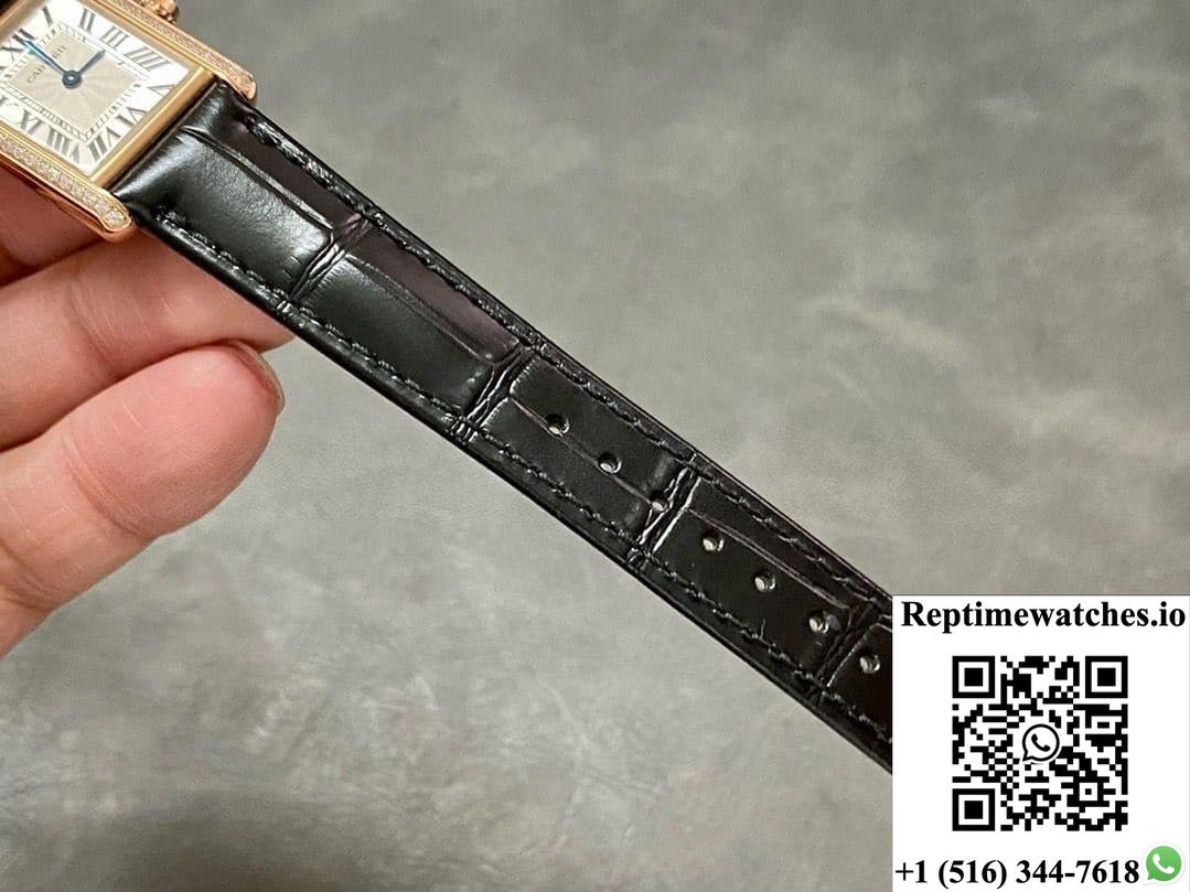 Cartier Tank WJTA0010 F1 Factory Diamond Bezel