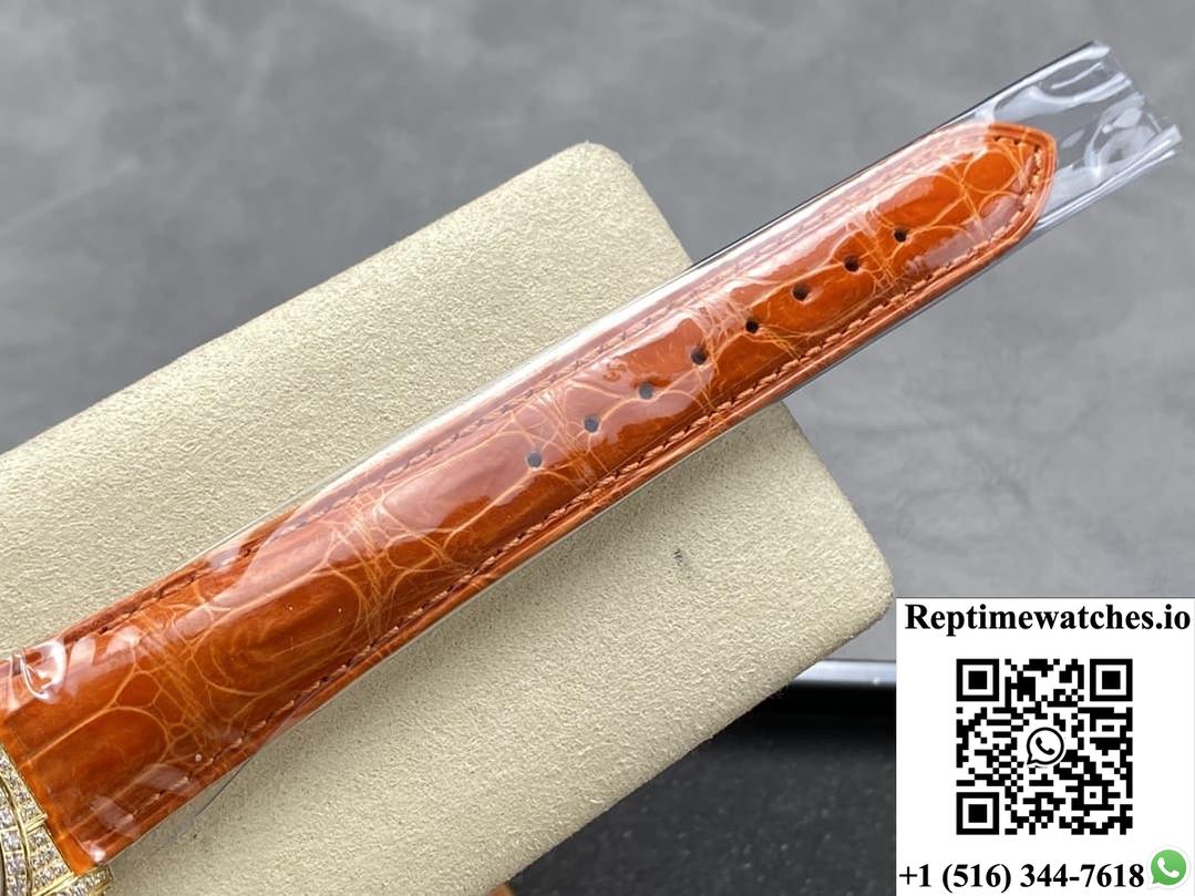 Rolex Oyster Perpetual M128158RBR-0002 8+ Factory Alligator Leather Strap