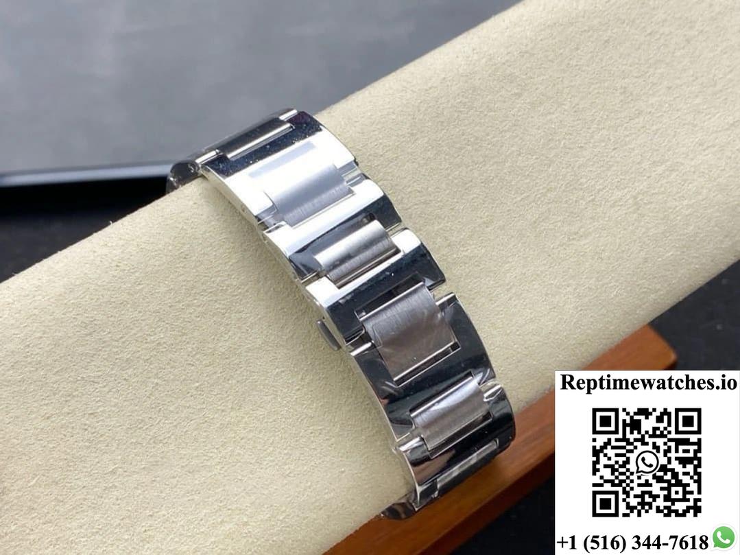 Cartier Blue Balloon WSBB0071 AF Factory Stainless Steel Strap