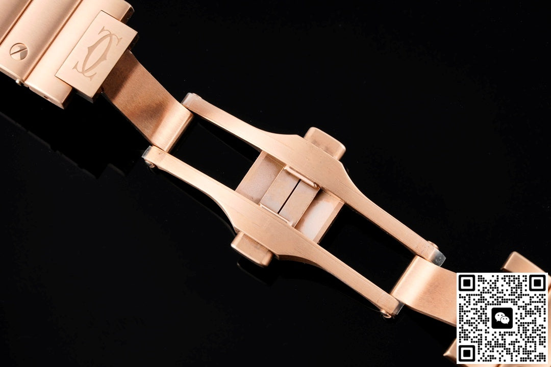 Cartier Santos WJSA0009 BV factory square dial