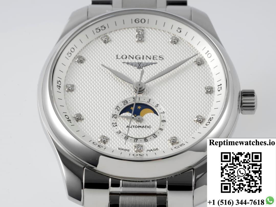 Longines Master Collection L2.919.4.77.6 Aps Factory Stainless Steel Bezel-Rep Time Watches