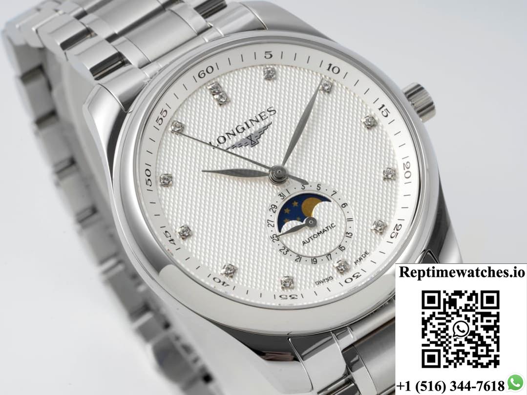 Longines Master Collection L2.919.4.77.6 Aps Factory Stainless Steel Bezel-Rep Time Watches