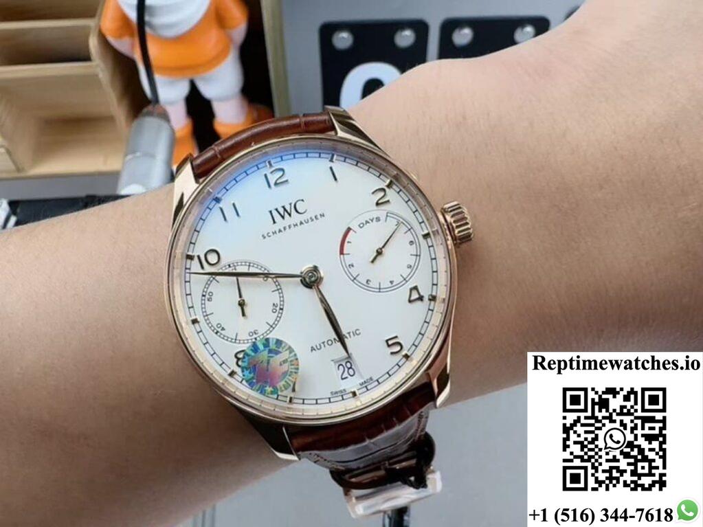IWC PORTUGUESE IW500701 ZF FACTORY V5 WHITE DIAL