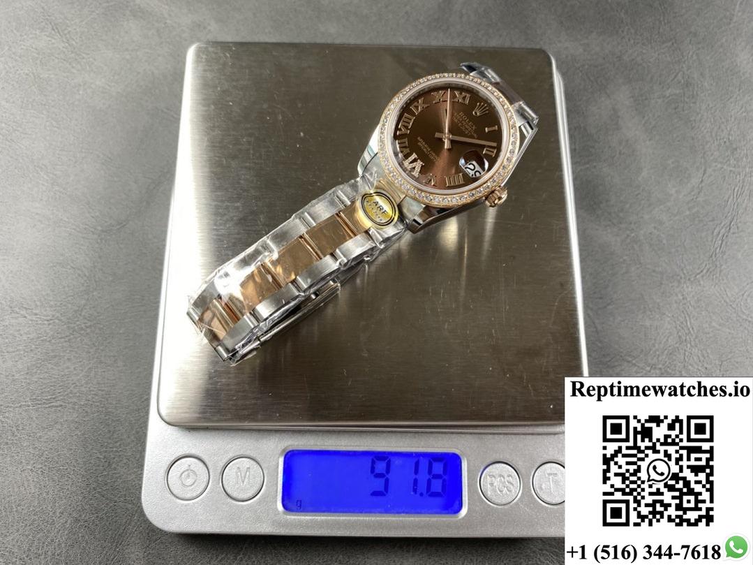 Rolex Datejust M278381RBR-0005 AR Factory Two-tone Strap