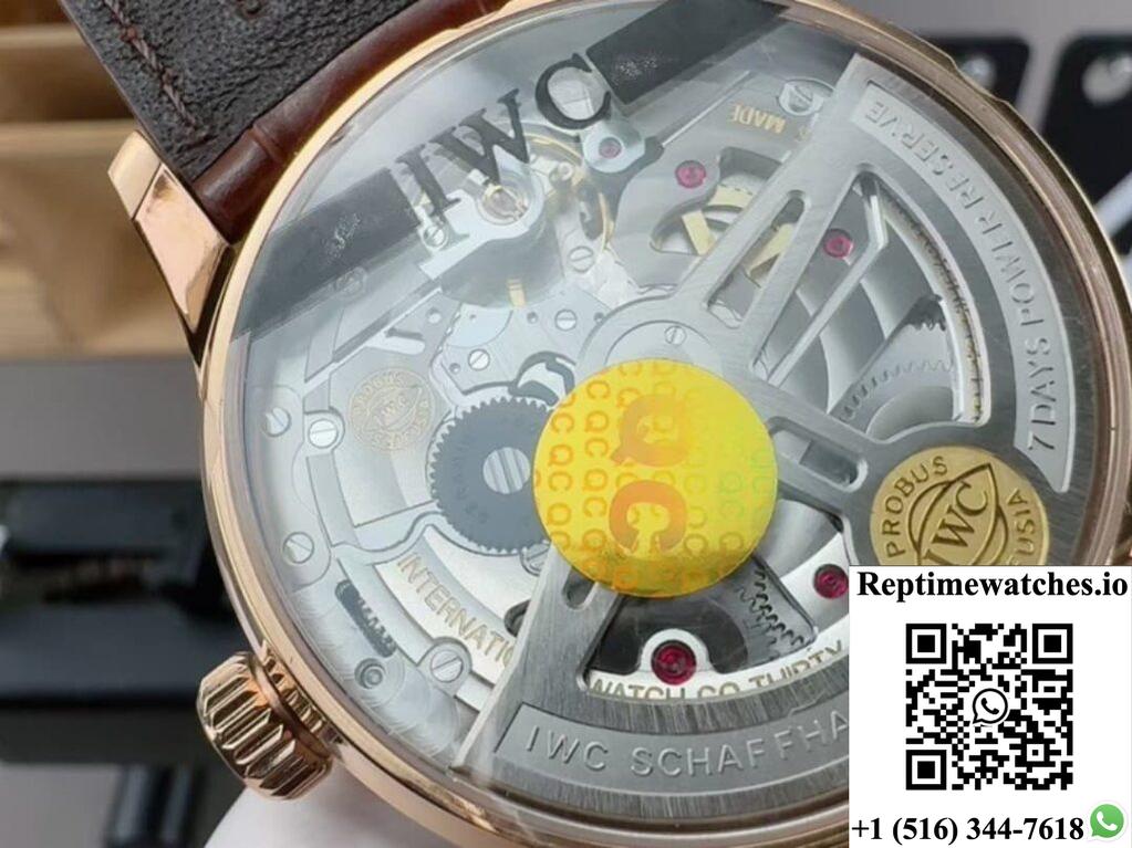 IWC PORTUGUESE IW500701 ZF FACTORY V5 WHITE DIAL