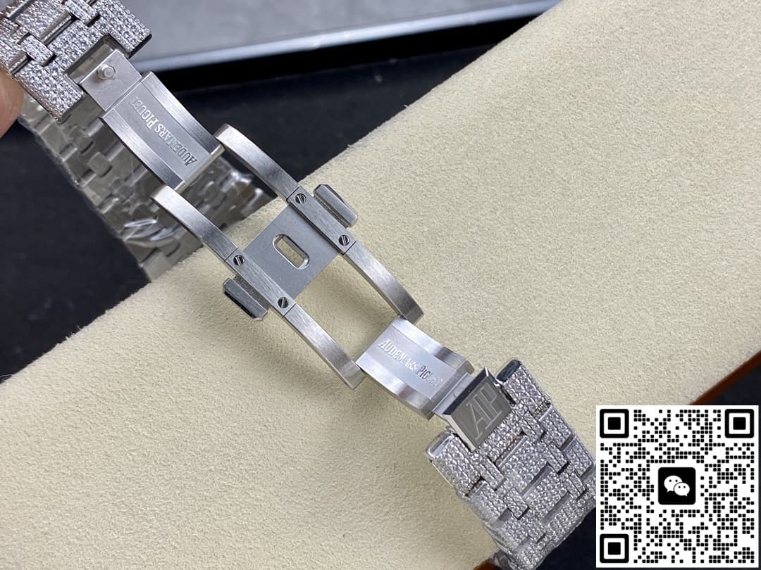Audemars Piguet Royal Oak 15400ST.012 AMG Factory Stick Hour Markers