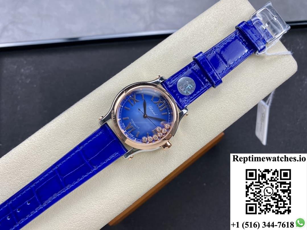 Chopard Happy Sport 278578-6003 Yf Factory Alligator Leather Strap-Rep Time Watches