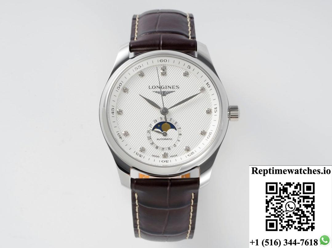 Longines Master Collection L2.919.4.77.3 Aps Factory Alligator Leather Strap-Rep Time Watches