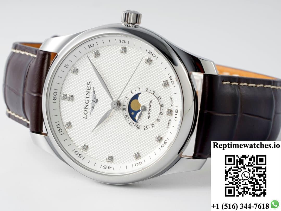 Longines Master Collection L2.919.4.77.3 Aps Factory Alligator Leather Strap-Rep Time Watches