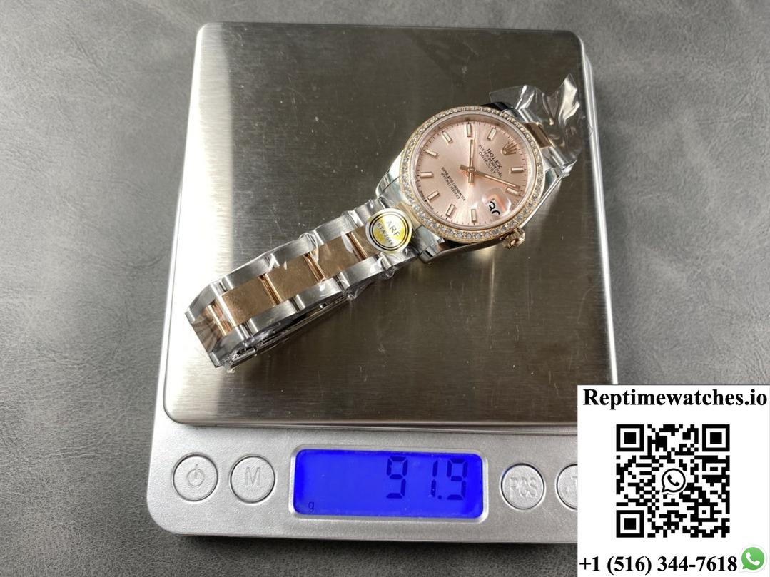 Rolex Datejust M278381RBR-0009 AR factory small window convex lens