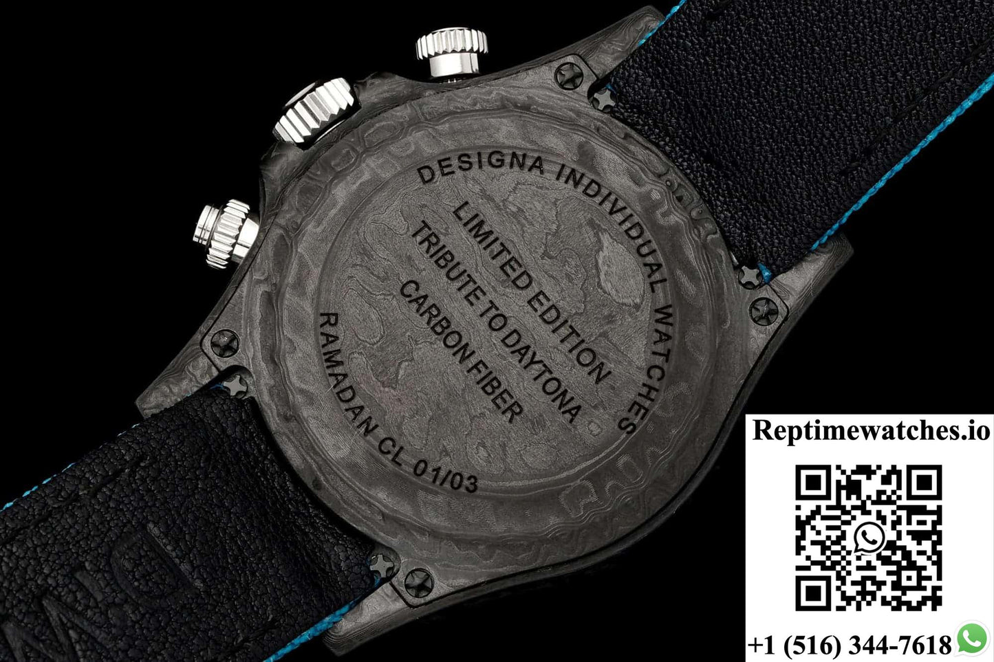 Rolex Daytona DIW factory carbon fiber case