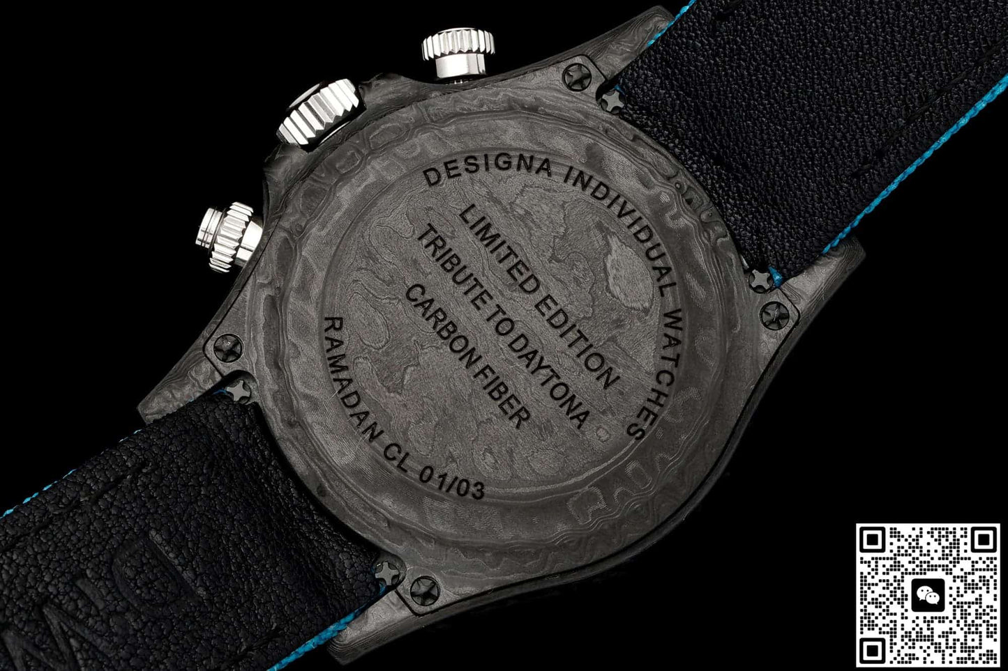 Rolex Daytona DIW factory carbon fiber case