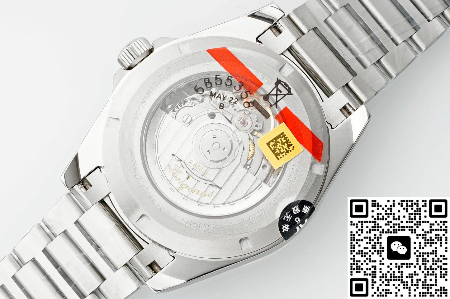 Longines Concas L3.830.4.97.6 AF Factory Date Display