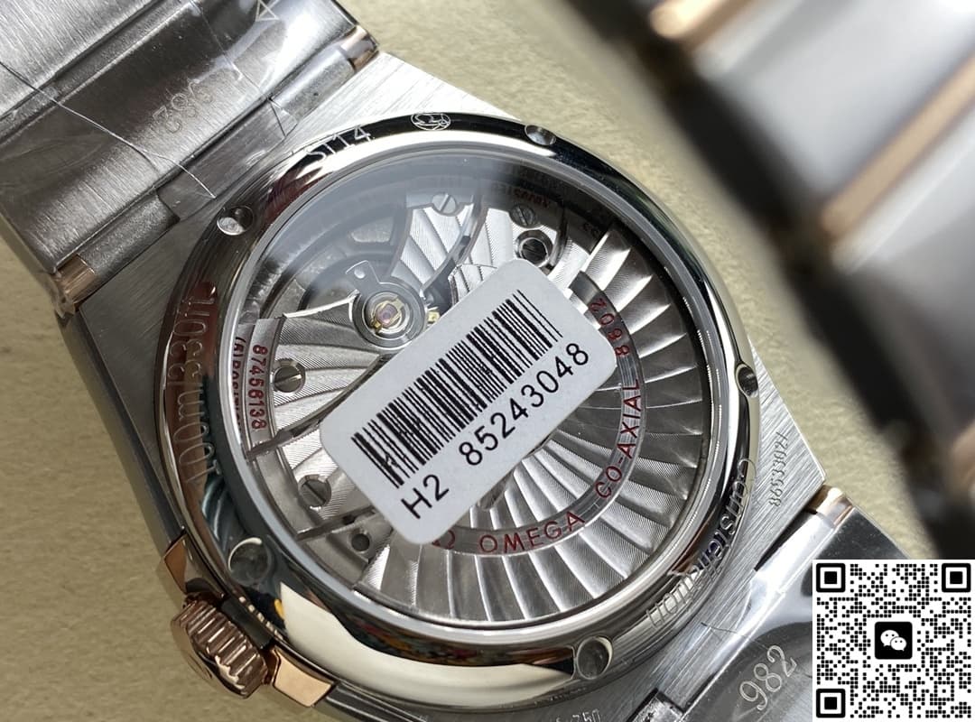 Omega Constellation 123.25.38.22.02.001 OM Factory Sapphire Glass