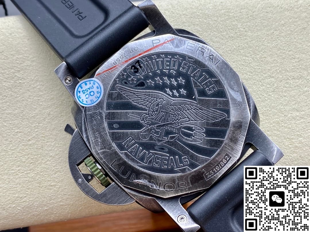 Panerai Luminor PAM01412 VS Factory Rubber Strap