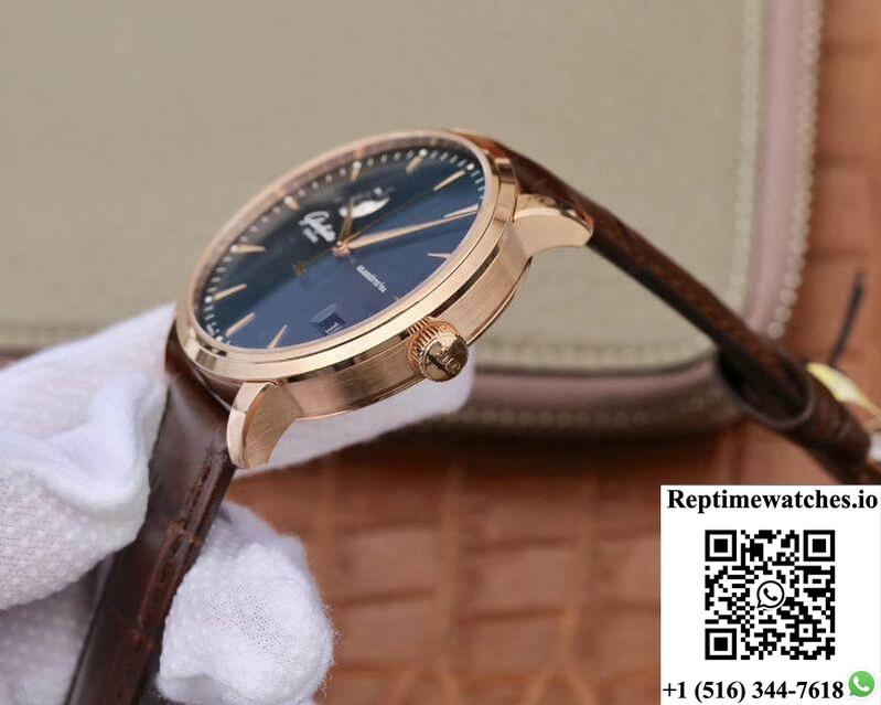 Glashutte Original Senator 1-36-04-04-02-01 Moonphase Gray Dial-Rep Time Watches