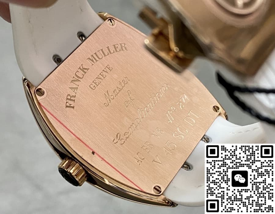 Franck Muller MEN’S Collection V45SCDTBR-BC ABF Factory Silver-white Dial