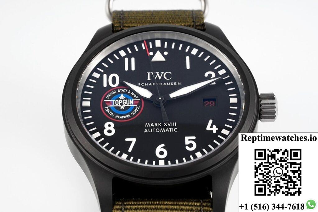 IWC PILOT IW324705 ZF FACTORY CERAMIC BEZEL
