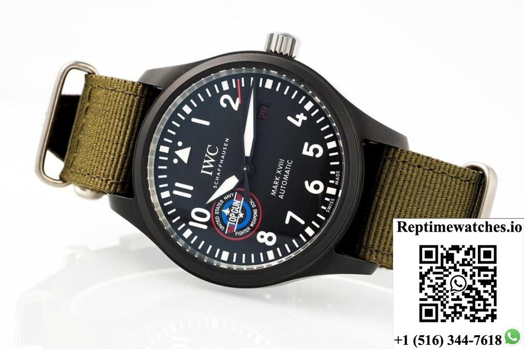 IWC PILOT IW324705 ZF FACTORY CERAMIC BEZEL