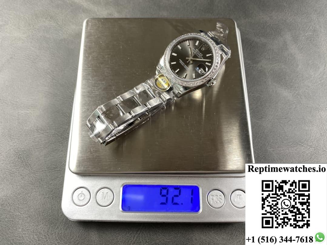 Rolex Datejust M278384rbr-0019 AR Factory Blue Crystal Watch Mirror