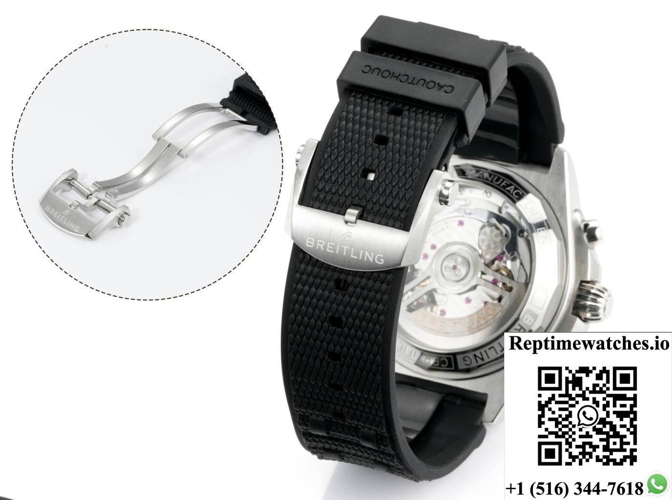 Breitling Chronomat PB0134101C1S2 BLS Factory Rubber Strap