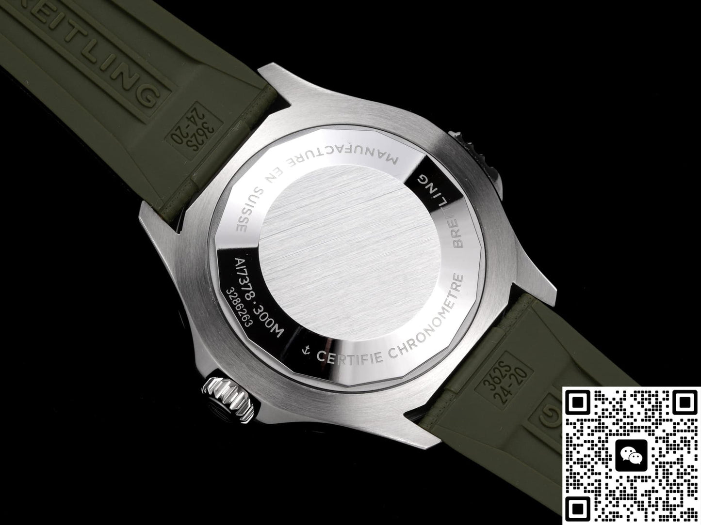 Breitling Superocean E10379D31L1S1 BLS Factory Rubber Strap