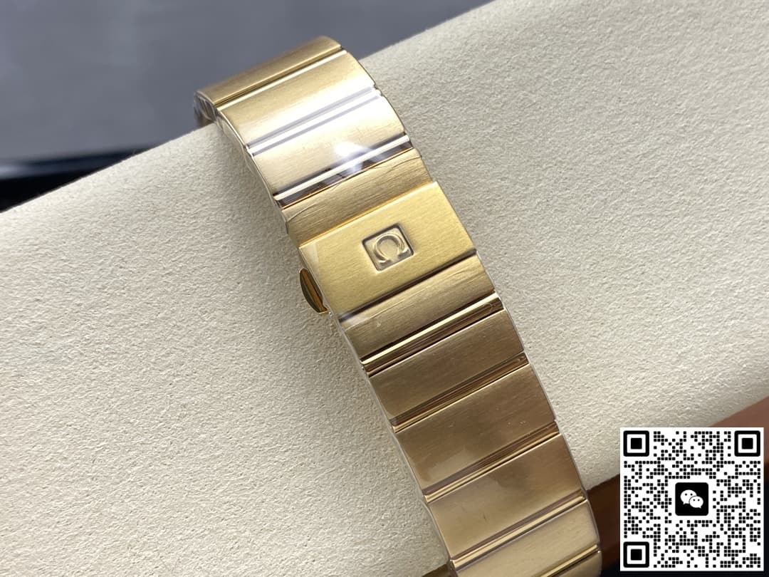 Omega Constellation 123.55.38.21.52.002 OM Factory Gold Case