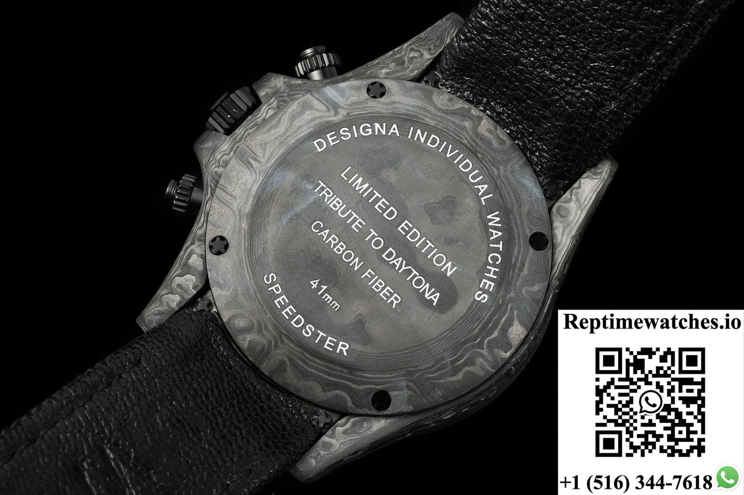 Rolex Daytona DIW factory black strap