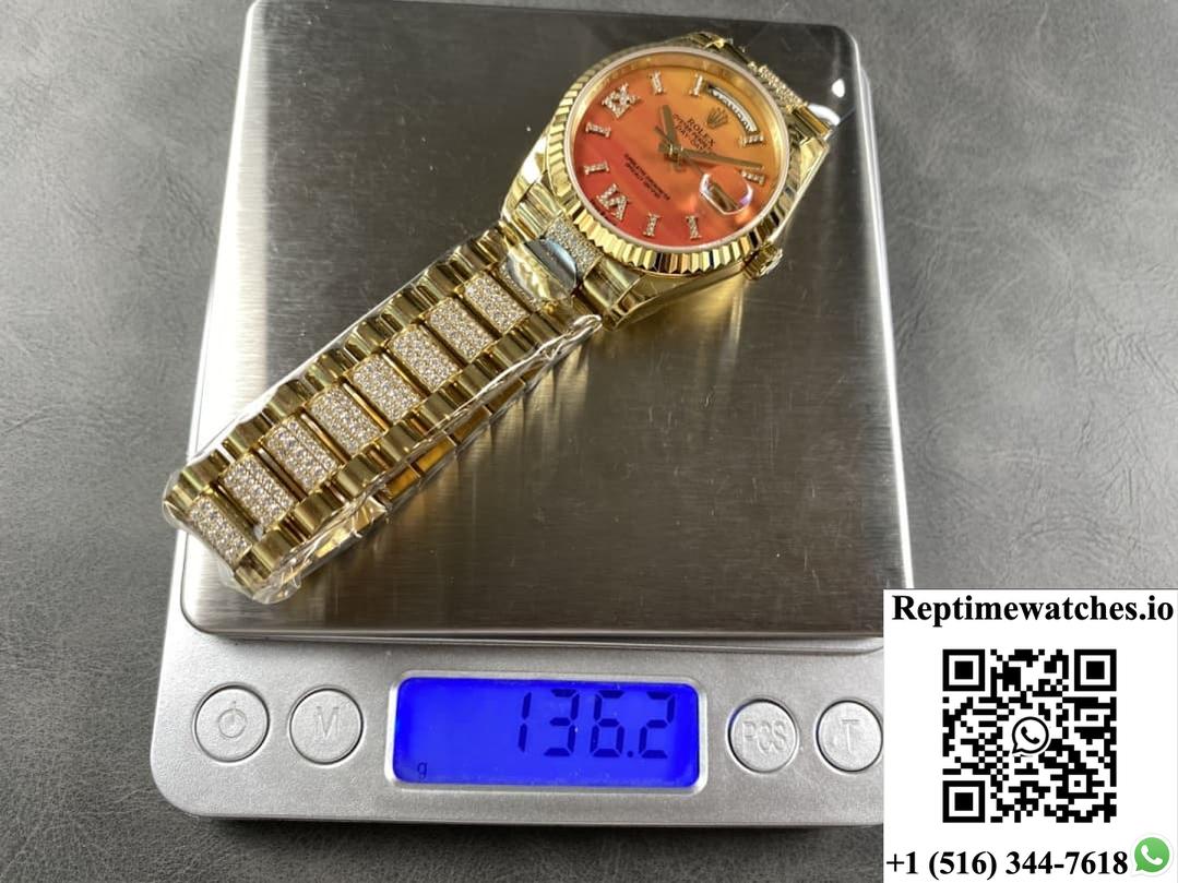 Rolex Day-Date M128238-0089 8+ Factory Gradient Color Dial