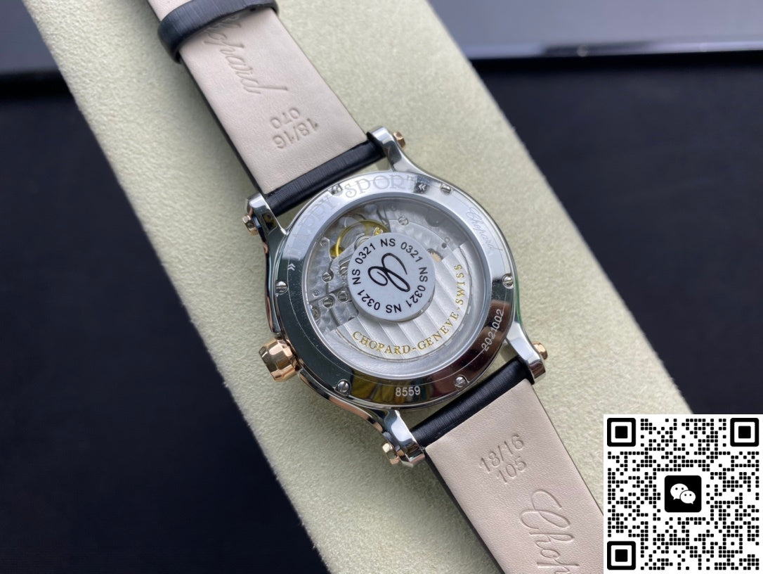 Chopard Happy Sport 278559-6003 YF Factory Rose Gold Bezel