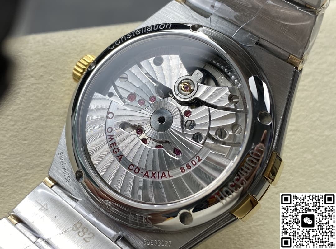 Omega Constellation 123.20.38.22.02.002 OM Factory Calendar Window