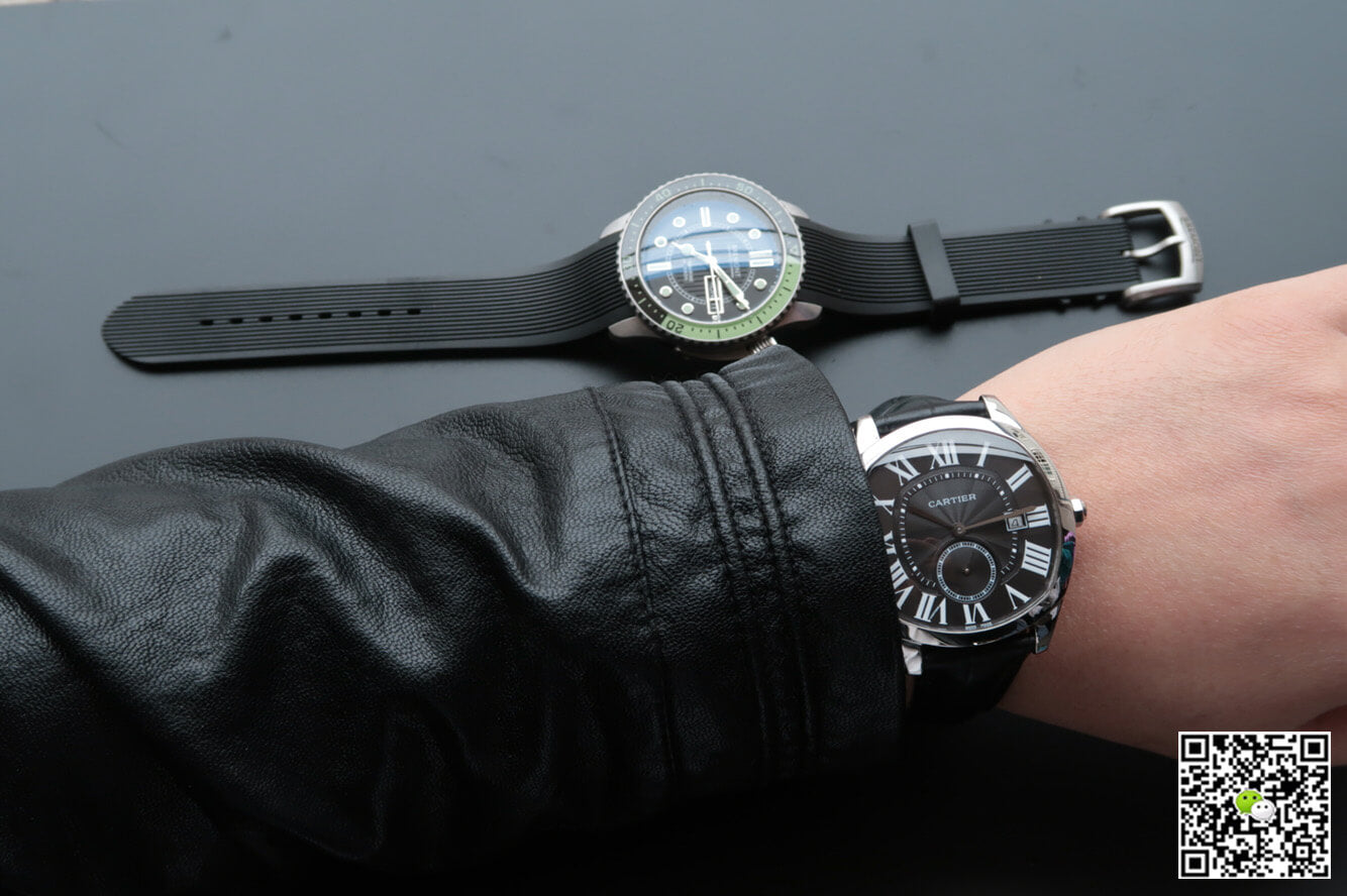 Drive De Cartier WSNM0009 V6 Factory Black Dial