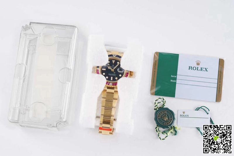 Rolex GMT Master II 116758 SAru-78208 ROF Factory Black Dial