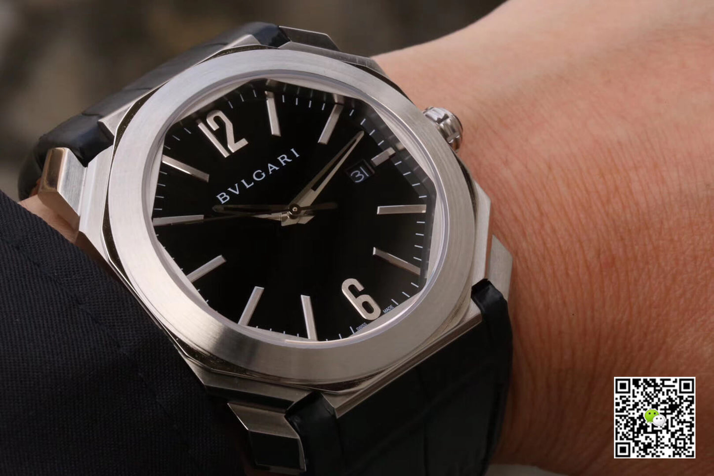 Bvlgari Octo 101964 BGO41BSLD Stainless Steel Bezel