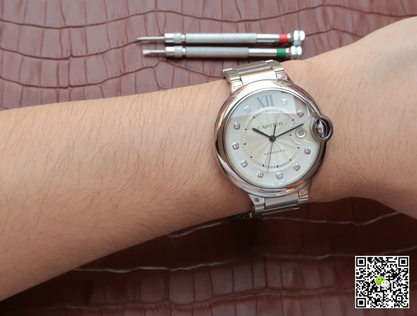 Ballon Bleu De Cartier WE902075 JF Factory Silver Dial
