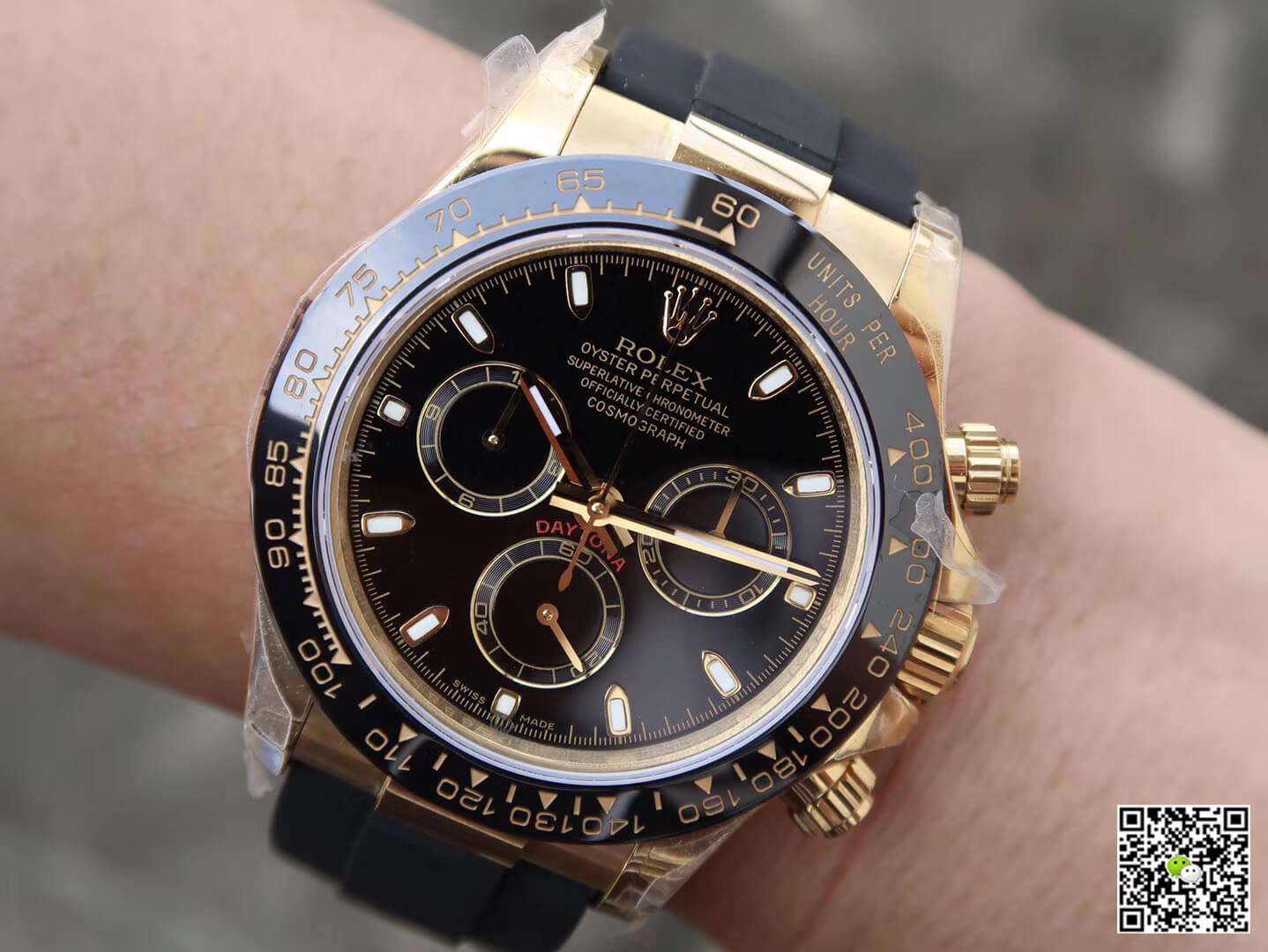 Rolex Daytona Cosmograph M116518ln-0043 JH Factory Black Dial
