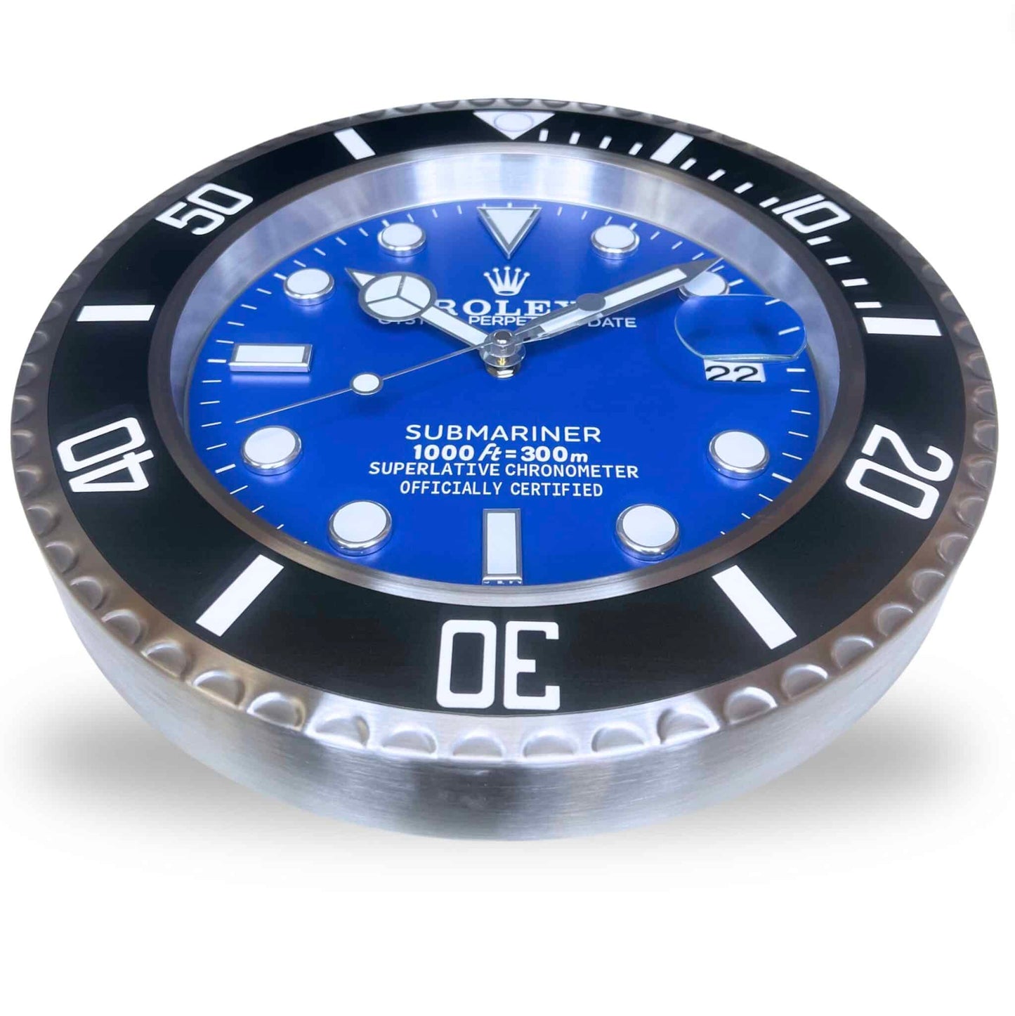 ROLEX WALL CLOCK – SUBMARINER – RL-208 EDITION DELUXE METAL WALL CLOCK